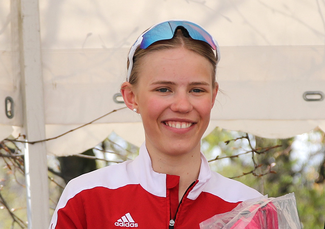 Pernille Karlsen Antonsen vant og forbedra 800 m-persen sin med over 2 og et halvt sekund.(Arkivfoto: Runar Gilberg)