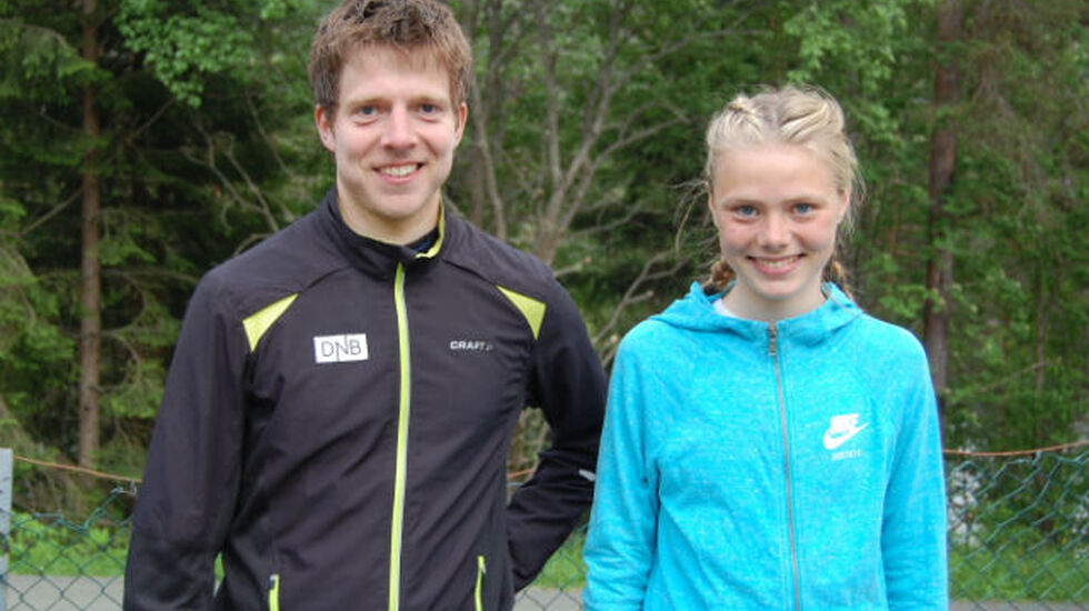 Arve Rindal og Kristine Hjellbakk Hole