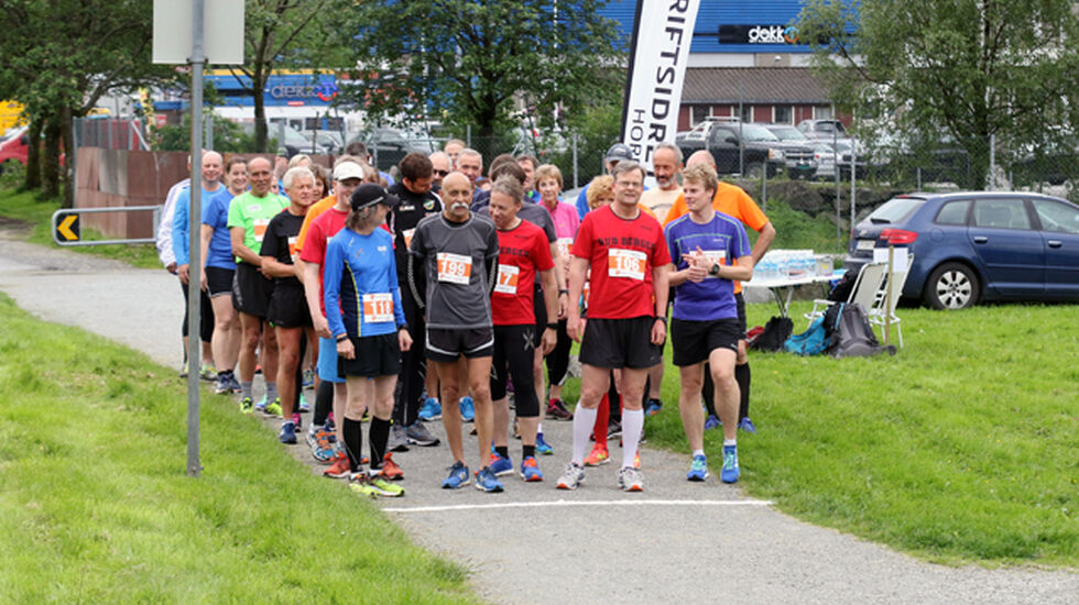 Klart for start i Springkarusellen i Bergen