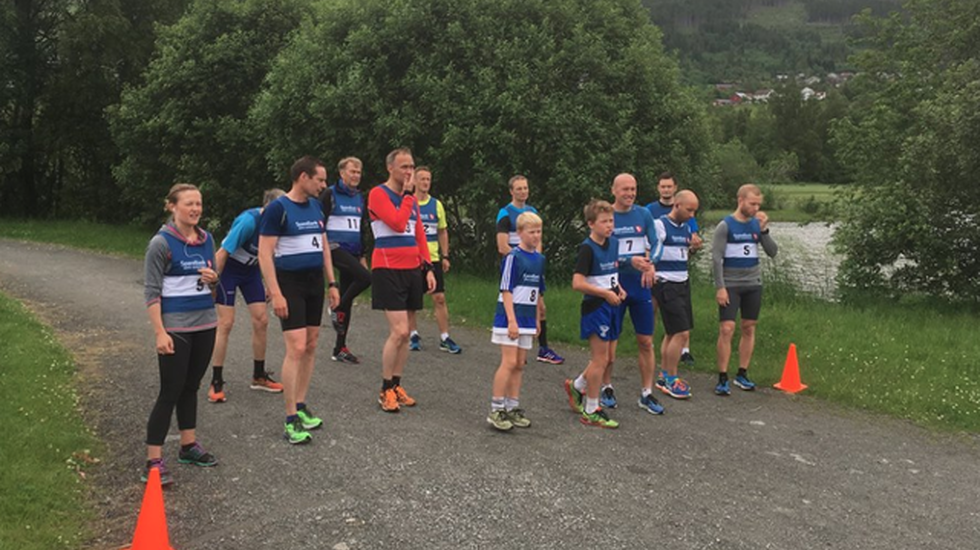 Klare til start. Foto: Arrangør