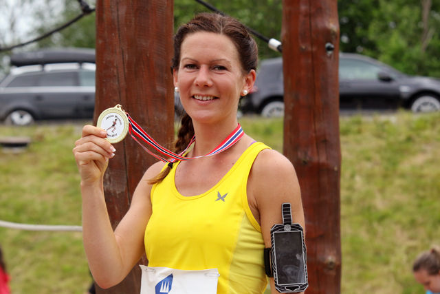 Vivian Kyte med sin første seier i Jølster Maraton