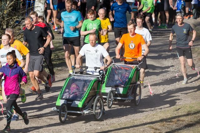 Løping rundt Sognsvann, et av Norges mest brukte steder for helsebringende aktiviteter fra spasering til løping og triatlon. Foto: Jørgen Lindalen