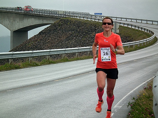 Marianne Standal Borgen var raskeste kvinne med syv sekunder. Foto: Magnar Heggeset, Brunsvika.net 