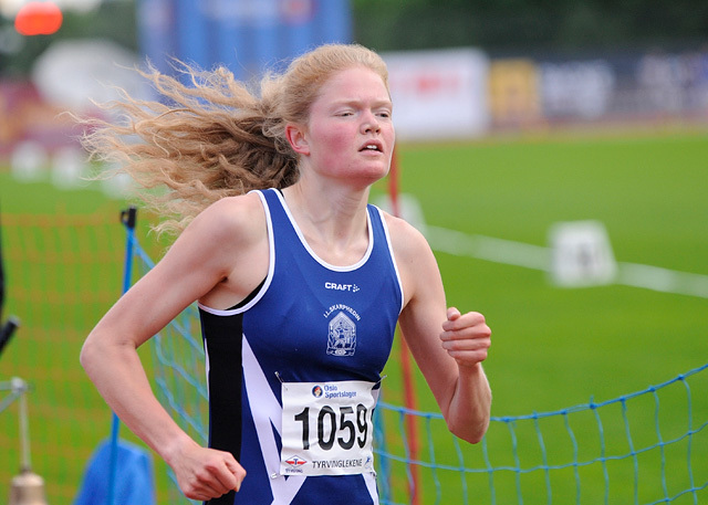 Mariann Roe har kvalifisert seg på 10 000 meteren i U23-EM. (Foto: Arne Dag Myking)