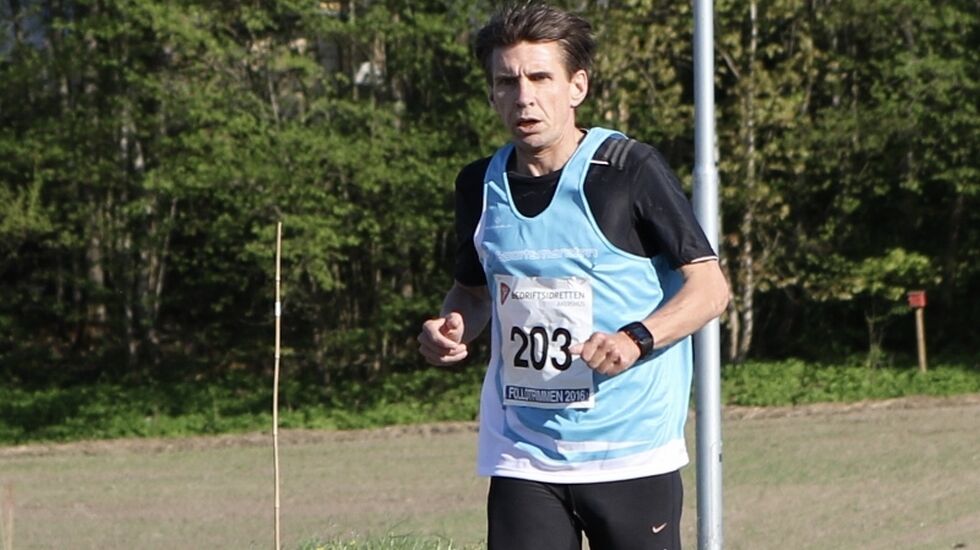 Lasse Sørlund i Follotrimmen tidligere i år. (Foto: Frode Monsen, Sportsmanden)