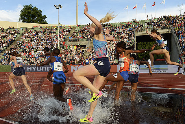 De siste ti årene har Bjørn Johannessen vært fotograf under Bislett Games. I begynnelsen av august er han også akkreditert fotograf til VM i friidrett i London. 17. - 27. august holder han fotoutstilling. (Foto: Bjørn Johannessen)