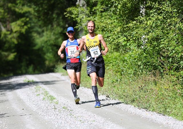 Runar Sæther, SPKL Rye (35) vant fjorårets Kongsvinger Maraton foran Gjermund Sørstad (52). (Foto: Bjørn Hytjanstorp)