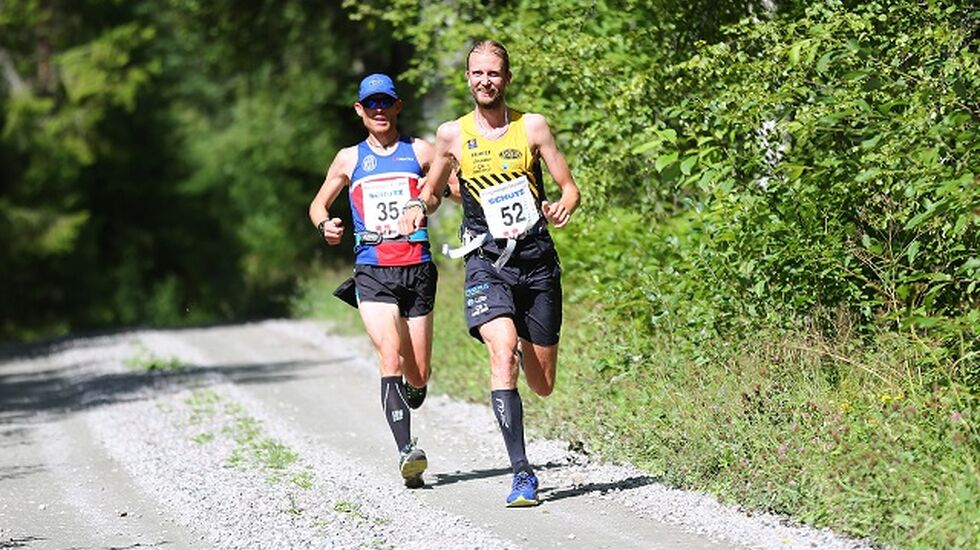 Runar Sæther, SPKL Rye (35) vant fjorårets Kongsvinger Maraton foran Gjermund Sørstad (52). (Foto: Bjørn Hytjanstorp)