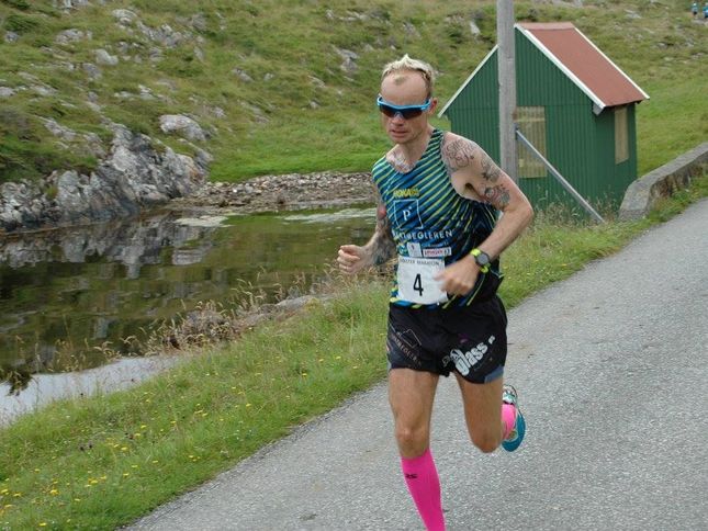 Bjørn Tore Taranger vant tidenes første Møkster Ultra. ((Foto: Arild Sunde) Bjørn Tore Taranger vant tidenes første Møkster Ultra. ((Foto: Arild Sunde)
