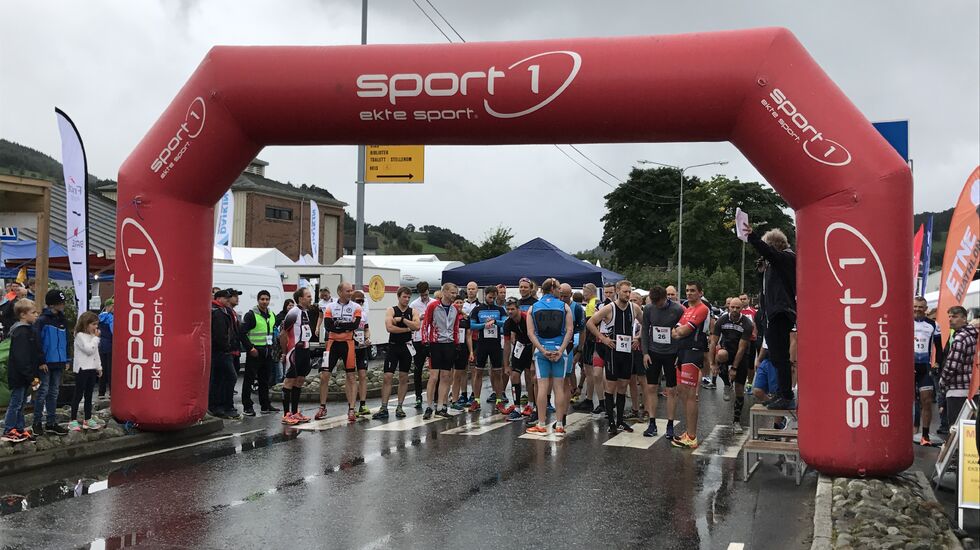 Like før start på årets Etne Duathlon. (Foto: arrangøren)