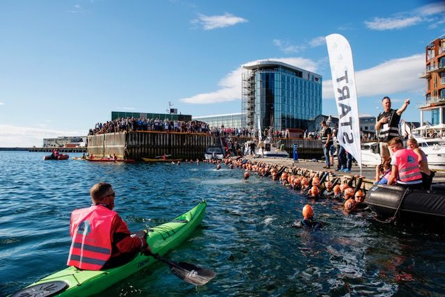 18.-19. august arrangeres 2. utgave av Lofoten Triathlon. (Foto: arrangøren)