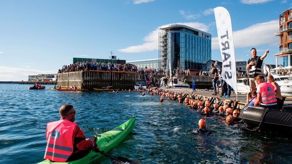 18.-19. august arrangeres 2. utgave av Lofoten Triathlon. (Foto: arrangøren)