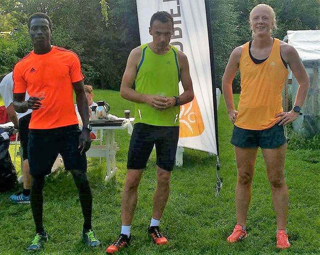 Tre av de beste på Hjellum (fra v.): Munir Ibrahim, Endre Hjelseth og Marte Kjøren. (Foto: Miroslaw Baran) Tre av de beste på Hjellum (fra v.): Munir Ibrahim, Endre Hjelseth og Marte Kjøren. (Foto: Miroslaw Baran)