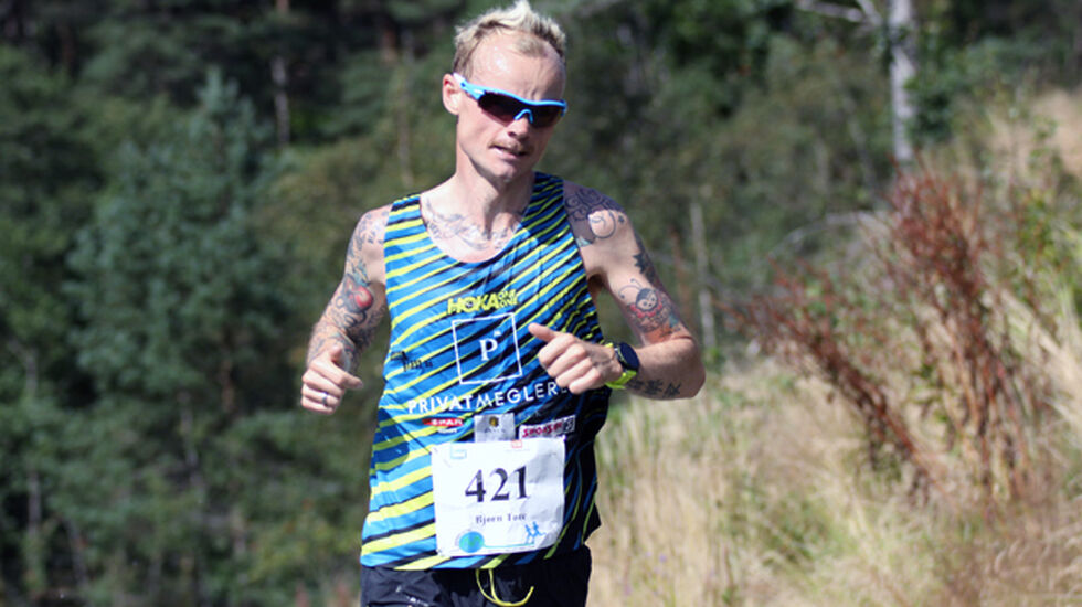 Bjørn Tore Kronen Taranger i flott driv i Hordnesskogen