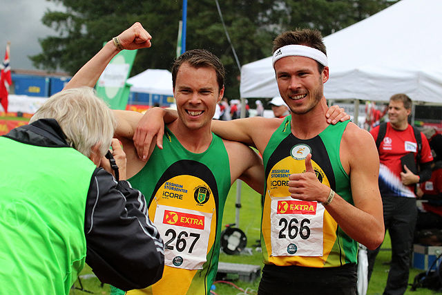 Brødrene Thomas og Andreas Roth kan juble over 800 meter-suksess i NM