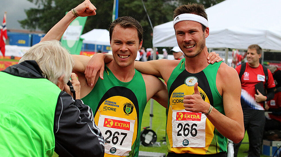 Brødrene Thomas og Andreas Roth kan juble over 800 meter-suksess i NM