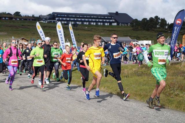 Fra mosjonsklassen i fjor.  Foto-Pinja-K-Korpela