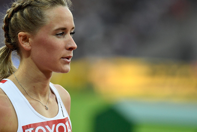 Hedda Hynne sliter med en liten hamstringsskade og har trukket seg fra VM innendørs. (Foto: Bjørn Johannessen)