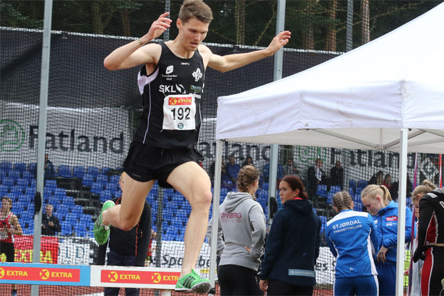 Tom Erling Kårbø satte banerekord på Arna Idrettpark