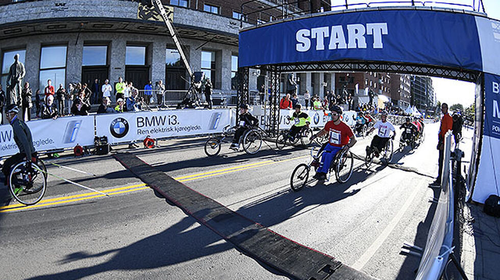 Start Racing Rullestol Foto: Bjørn Johannessen