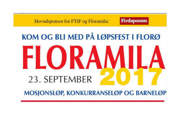 Floramila består av distansene 10 km, 5 km og 1 km barneløp.