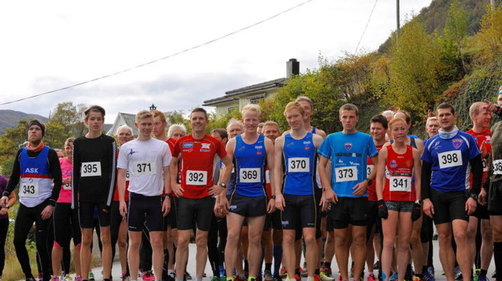 Fra starten 2015. Foto : Trygve Andresen