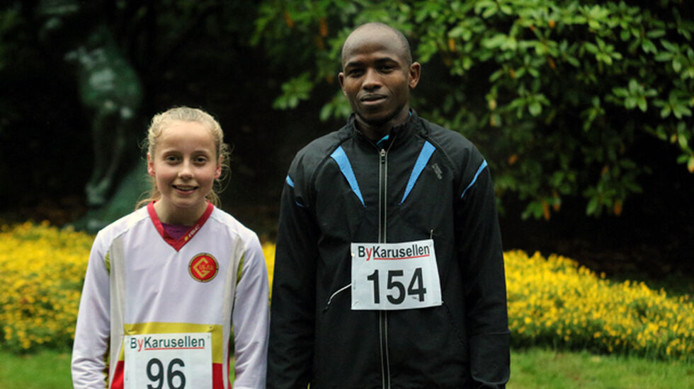 Mari Fjellbirkeland Johannesen og Salim Yousif ble dagens raskeste