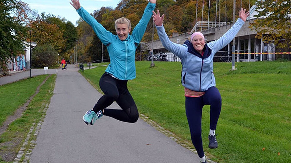 Hoppende glad blir du i Tøyen Parkrun. Foto: Tøyen Parkrun 