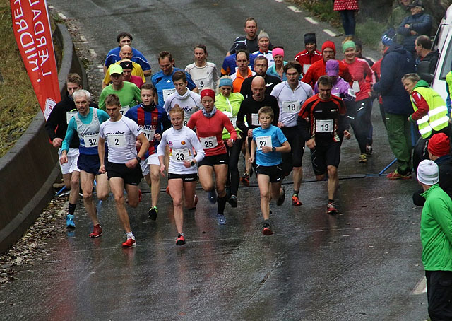 Starten går på Galdane Rundt. Foto: Bjørghild Holien