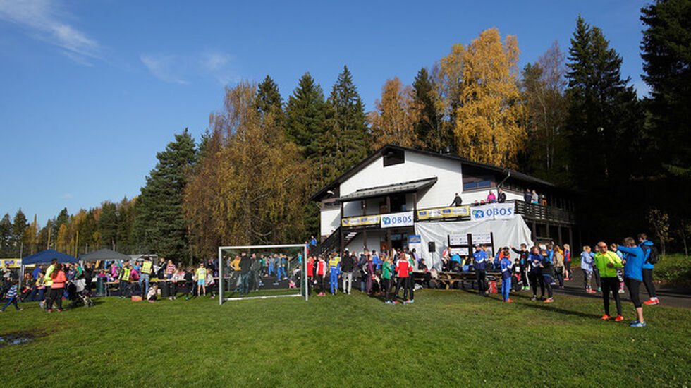 Mer fantastisk vær for Nøklevnann Rundt får du ikke 14.oktober! Foto: Per Inge Østmoen