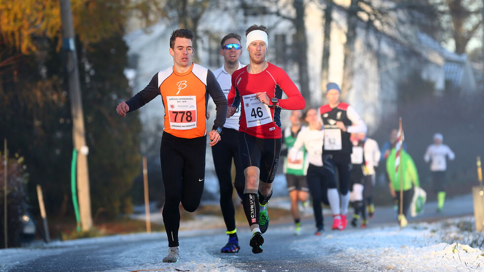 Teten etter ca 500 meter. (Foto: Bjørn Hytjanstorp)
