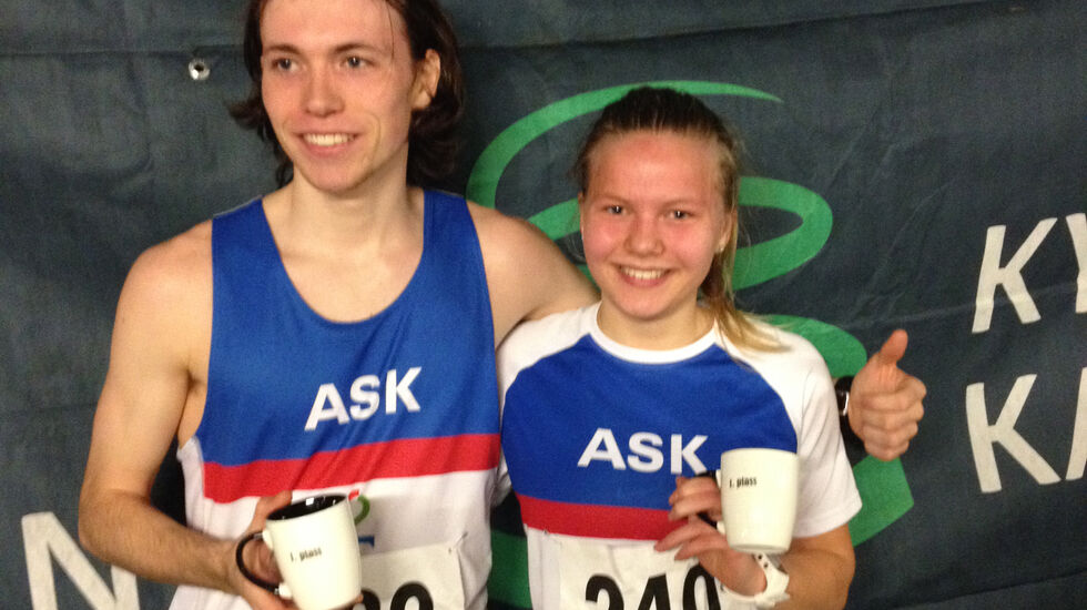 Marius Sørli og Maren Høviskeland. Foto :Audun Lavik