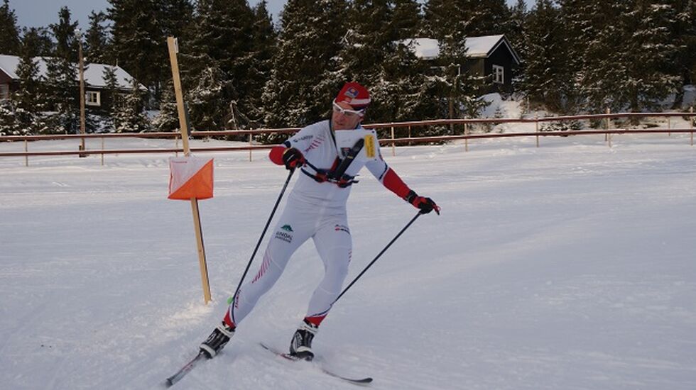 Lars Hol Moholdt, Wing OK på siste post. (Foto: Stein Arne Negård)