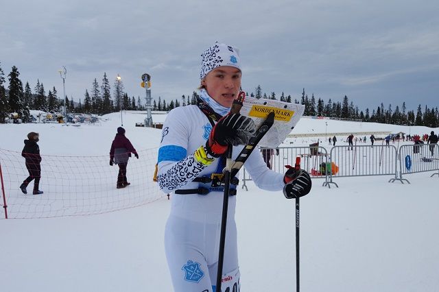 Vinner av H17-20 Vegard Gulbrandsen, Asker Skiklubb. (Foto: Stein Arne Negård)