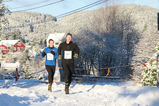 Det var mye snø under januarløpet 2014. Det ventes vinter på lørdagens løp også
