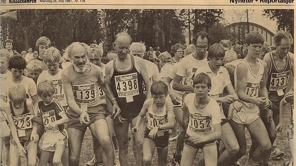 Fra Osloløpet 1981