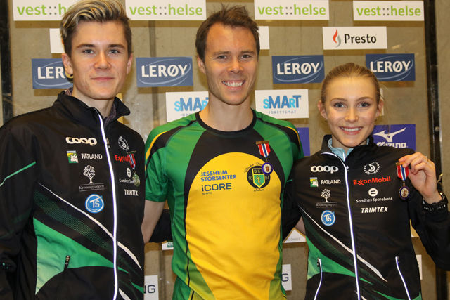 Jakob Ingebrigtsen, Thomas Roth og Camilla Ziesler tok seg av distanse-gullene under årets inne-NM