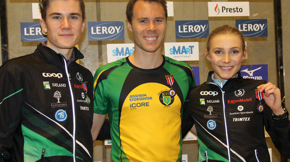 Jakob Ingebrigtsen, Thomas Roth og Camilla Ziesler tok seg av distanse-gullene under årets inne-NM