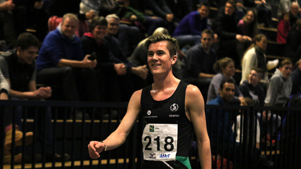 Jakob Ingebrigtsen satte ny europeisk juniorrekord på 1500 m med 3.40,96. (Arkivfoto: Tom Roger Johansen) 