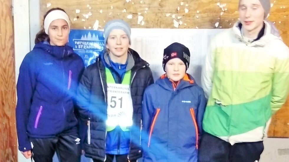 Hanna Øygard, Elisabeth Skogasel, Sondre Svåsand Måge og Lars Mundheim Oma 