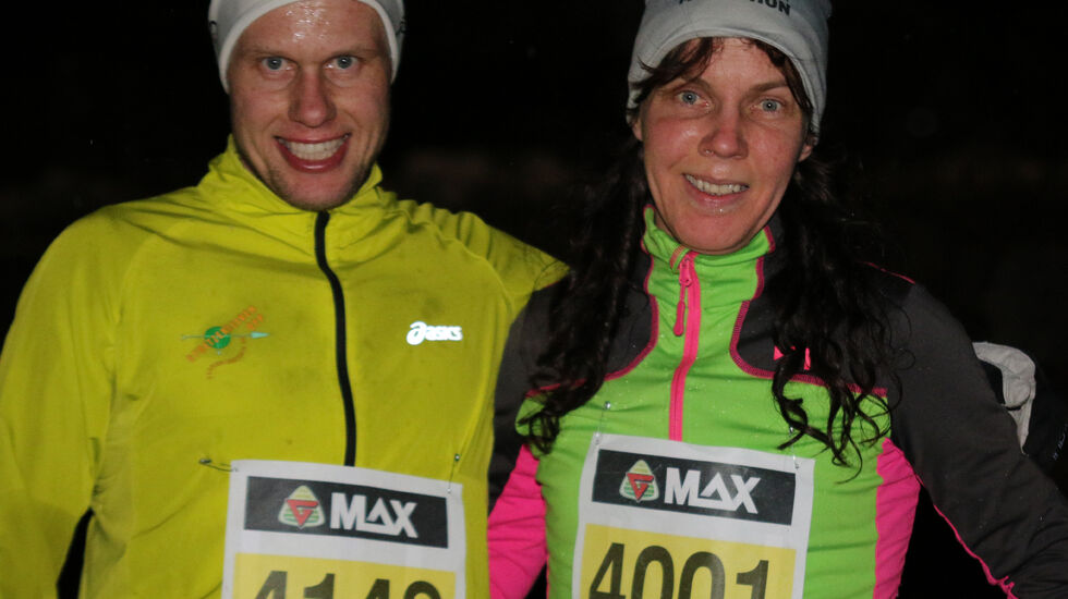 Harald Simmenes og Grethe Jørgensen kunne bokføre en ny seier i Åsane Løpskarusell