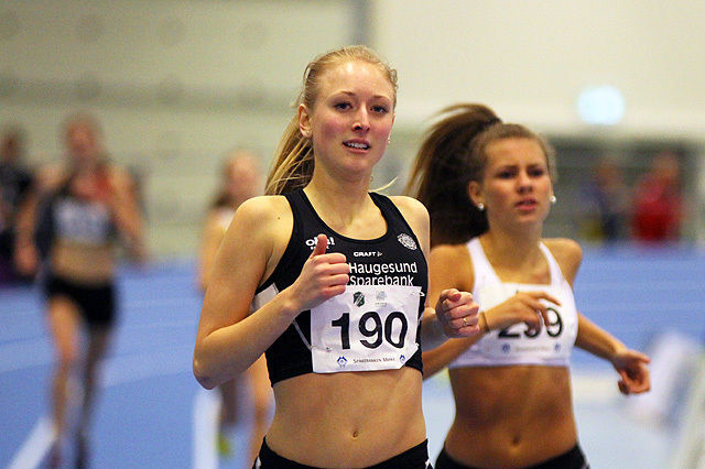 Elisabeth Angell Bergh har vist stigende form gjennom innendørssesongen. (Arkivfoto: Arne Dag Myking)
