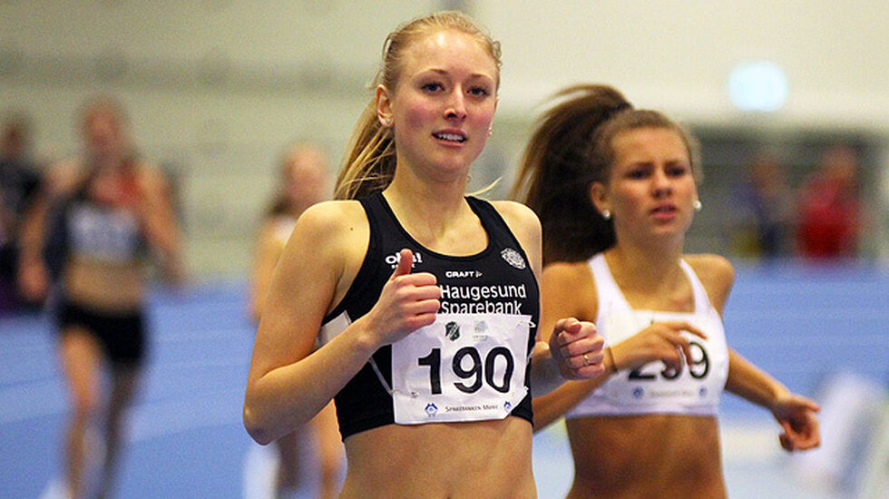 Elisabeth Angell Bergh har vist stigende form gjennom innendørssesongen. (Arkivfoto: Arne Dag Myking)