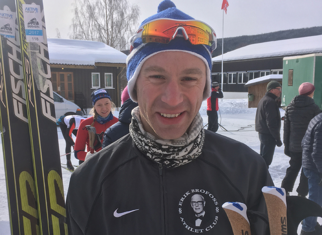 Dagens vinner John Christian Deighan Hanssen. (Foto: Gjermund Aasbrenn)