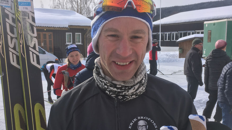 Dagens vinner John Christian Deighan Hanssen. (Foto: Gjermund Aasbrenn)