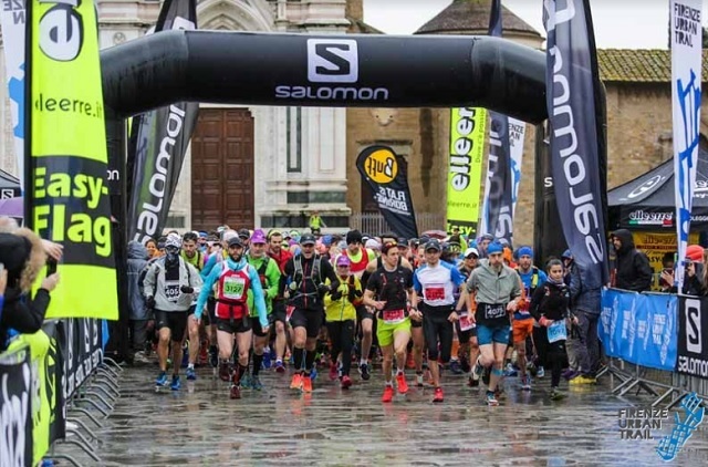 Fra starten av fjorårets Ecotrail Firenze (Foto: ecotrailflorence.com)
