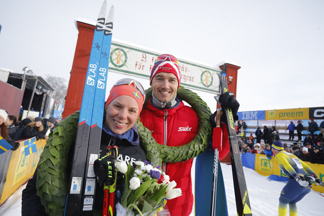 Lina Korsgren og Andreas Nygaard vant Vasaloppet og tok dermed også teten i Visma Nordic Thropy som består av de fire nordiske rennene i Ski Classics.