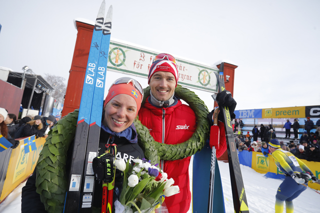 Lina Korsgren og Andreas Nygaard vant Vasaloppet og tok dermed også teten i Visma Nordic Thropy som består av de fire nordiske rennene i Ski Classics.