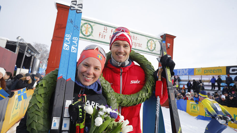 Lina Korsgren og Andreas Nygaard vant Vasaloppet og tok dermed også teten i Visma Nordic Thropy som består av de fire nordiske rennene i Ski Classics.