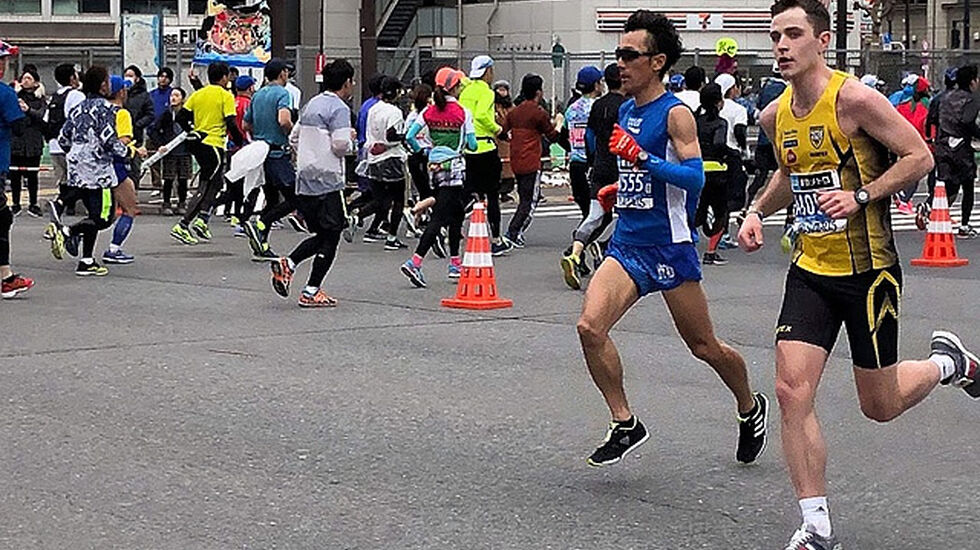 Jon Arne Gaundal, Steinkjer på vei mot 2.23.35 i Tokyo Marathon og en solid forbedring av den tidligere personlige rekorden på 2.29.35
